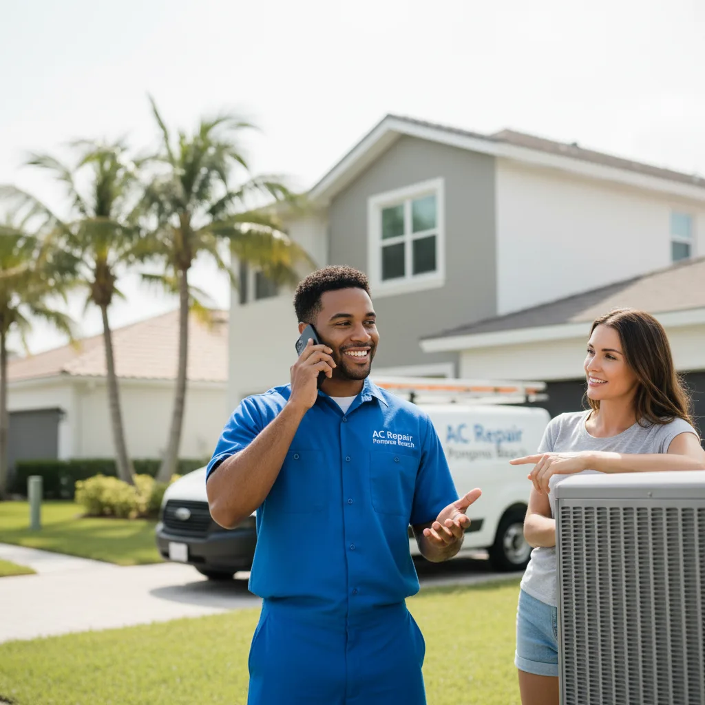 AC Repair Pompano Beach customer support in Bronx